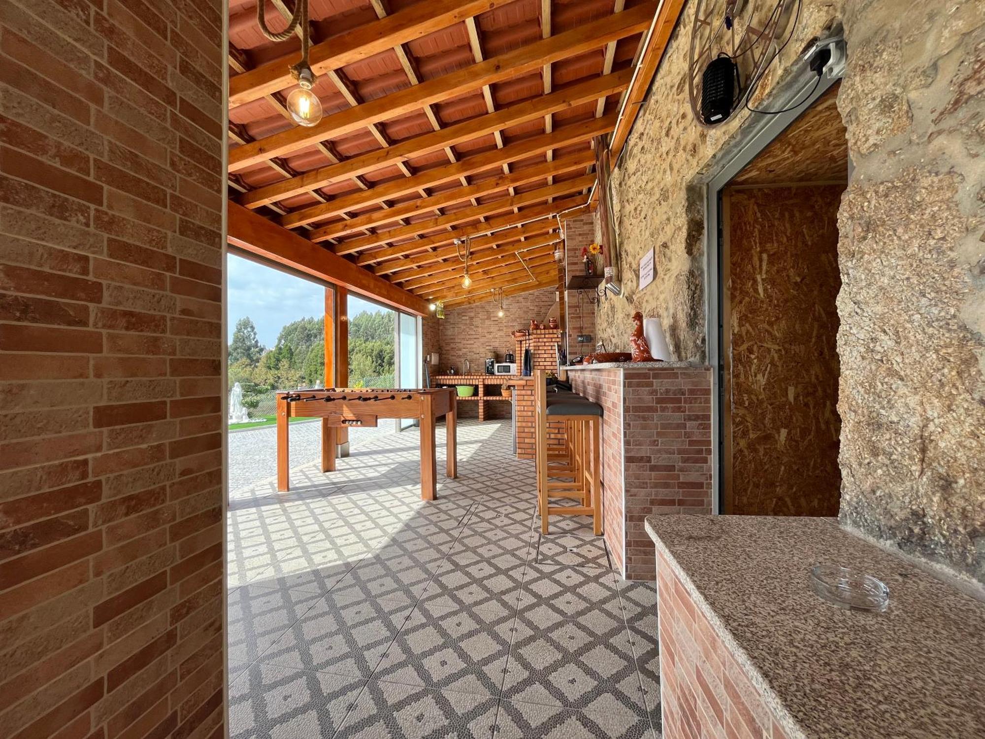 Fonte Retreat Home - Jacuzzi And Heated Swimming Pool Sandim Exteriör bild