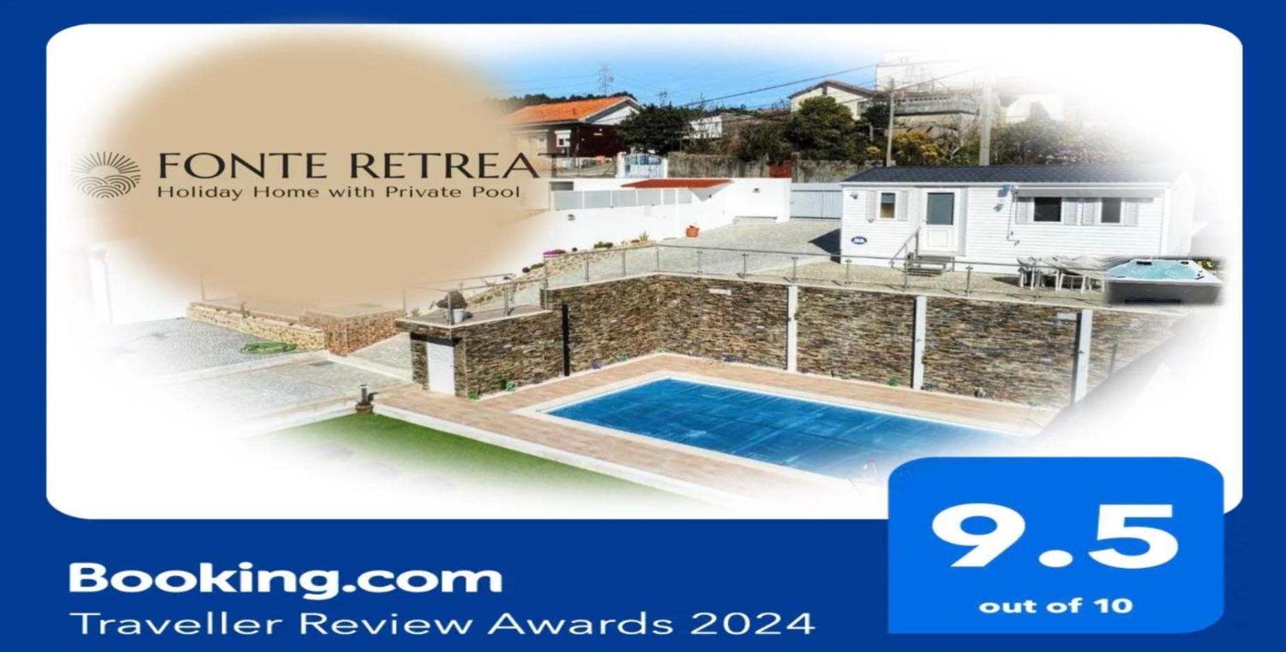Fonte Retreat Home - Jacuzzi And Heated Swimming Pool Sandim Exteriör bild